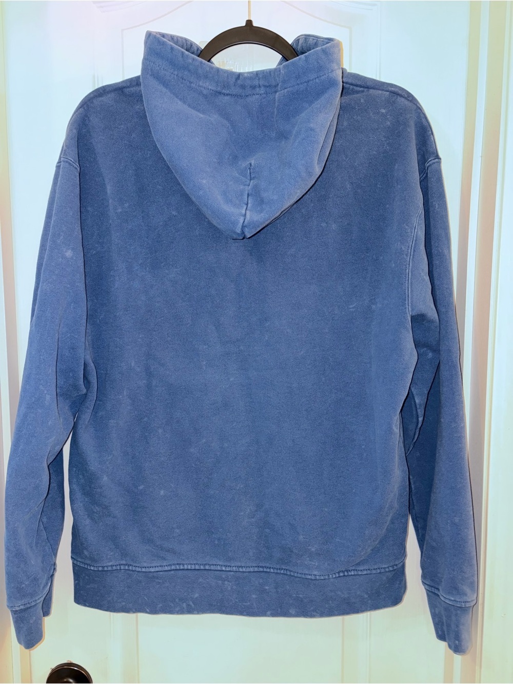Jordan Vintage Washed Blue Hoodie with Jumpman Patch - Picture 3 of 5